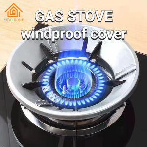 8 Holes Gas Stove Windproof Cover High Efficiency Energy Saving Windshield Heat Insulation Pot Holder Wind Shield