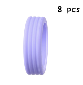 แพ็ค 8 ชิ้น ยางซิลิโคนหุ้มล้อกระเป๋าเดินทาง ส่งด่วนจากไทย