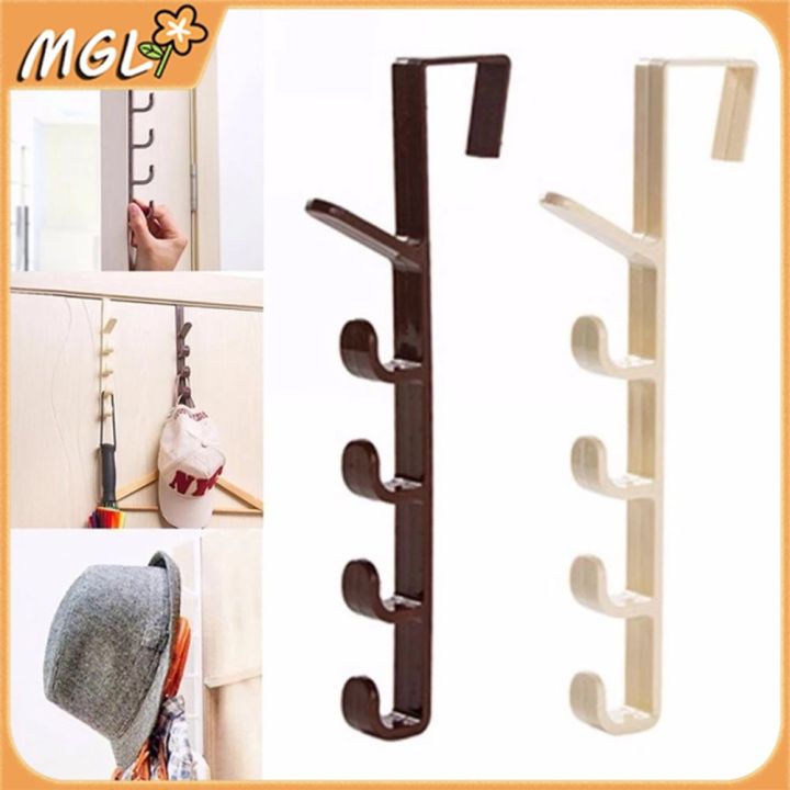 MultiFunction Door Hook 6 Hooks Door Storage Hook Clothes Hook Lazada PH