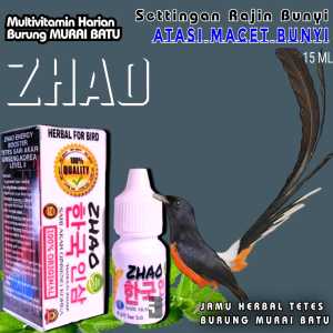 Tetes herbal ginseng Burung Murai Batu Bongkar materi lebih mudah ANDALAS