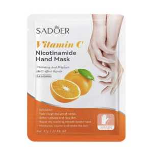Ready stock 🇲 🇾 BORONG VitC HAND MASK Hand Masks SADOER Hand Masks Recuperate VitC Hand Gloves