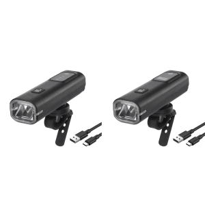 Bicycles Handlebars Flashlight Rechargeable Cycling Safety Headlight LED Front Light with 4 Light Modes for Night Cycing