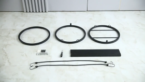 ระบบชั้นเก็บของบาสเก็ตบอลสำหรับบาสเก็ตบอลโรงรถฟุตบอลระบบจัดยิมที่มีประสิทธิภาพในอวกาศ