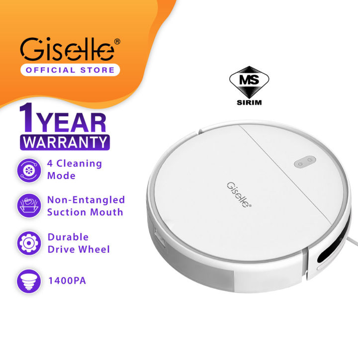 Giselle Smart Robot Dry & Wet with Water Tank Vacuum Cleaner GI Floor