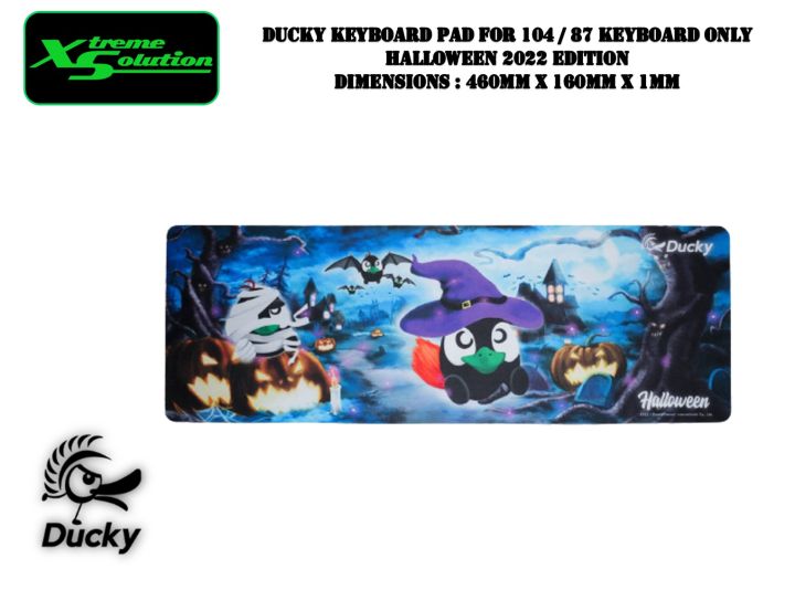 Ducky Keyboard Pad Halloween 2022 Edition Dimensions 460mm x 160mm x 1mm Lazada Singapore