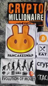 Cotton Original Crypto I LOVE BTC T-Shirt Bitcoin    Cryptocurrency    Perfect Gift For Crypto Enthusiasm Daily Crypto