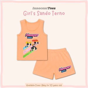 Powerpuff Girls Girls Sando Terno II Baby to 10 y/o