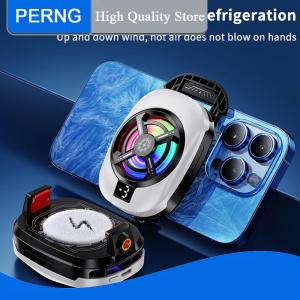 [PERNG] Tehe ตัวระบายความร้อนสำหรับโทรศัพท์มือถือแบบเซมิคอนดักเตอร์ ตัวทำความเย็นโทรศัพท์สำหรับเล่นเกมและสตรีมมิ่งสดสำหรับ iPhone Android