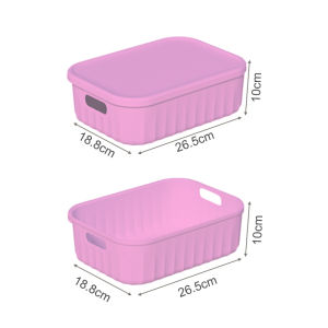 【BELI LOKAL】Dejavu tempat serbaguna kotak penyimpanan kotak penyimpanan barang kontainer box plastik kotak penyimpanan serbaguna Kotak penyimpanan pakaian kotak penyimpanan dapur kamar tidur HSB786