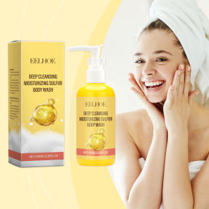 EELHOE Deep Cleansing Moisturizing Sulfur Body Wash Moisturize relieve dry and uneven skin tone and promote healthy skin Sulfur Body Wash Uneven Skin Tone