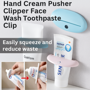 Toothpaste Squeezer Facial Cleanser Press Dispenser Toothpaste Dispenser Manual Toothpaste Labor Saving Squeezer