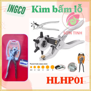 INGCO Kèm đục lỗ vải da HLHP01