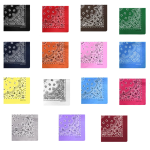 Functional Square Scarf Elegant Fashion Handkerchief Simple Street Head Scarf for Hiking Camping and Daily Wear