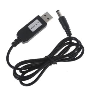 QC3.0 USB để 12V 9V 5.5x2.1mm tăng áp cáp cho lọc không khí ô tô ánh sáng cho mèo tăng năng lượng dòng tốt khả năng tương thích durab