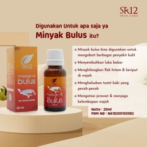 SR12 Minyak Bulus 20ml BPOM Halal MUI