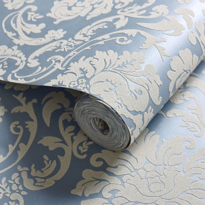 Giấy dán tường 3D đơn giản phong cách Châu Âu phông nền TV phòng khách trang trí tường ngủ ấm áp tự Tấm dán tường