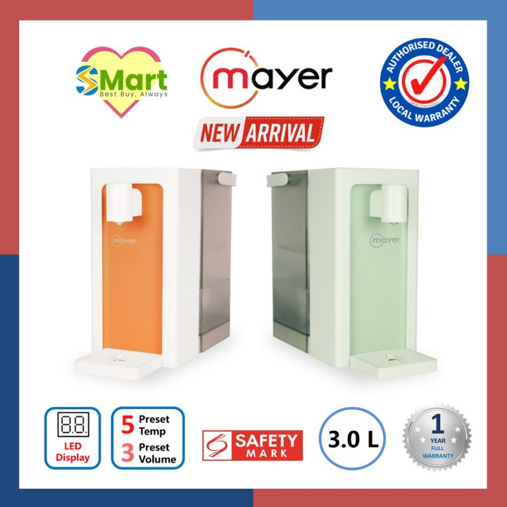 Mayer 3L Instant Heating Water Dispenser with Filter MMIWD30 Lazada