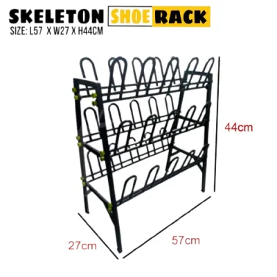 Plastic Skeleton Shoes And Slippers Rack Outdoor Shoes Organizer/Shoe Rack/Space Saver Organizer/Shoe Shelves