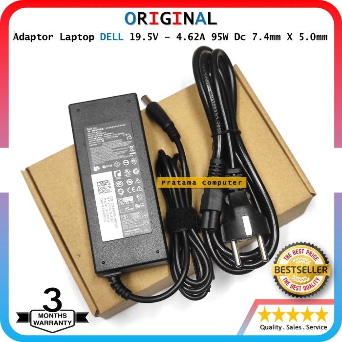 65W AC Adapter Charger For Dell Inspiron N3010 N4010 N5010 N7010 N4020 N4030 Laptops - 19.5V