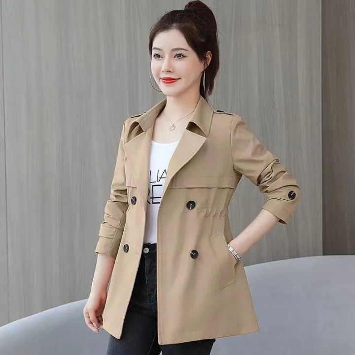 Trench Coat for Women Korean Fashion Winter Jacket Coat Women