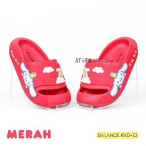 Sandal Slipper Slop Anak Perempuan Slip On Karet Karakter Lucu 3 4 5 7 8 9 10 Tahun Balance RDX-Z3