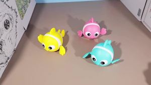 3PCS Nemo Bath Toy Cute Swimming Toys Cute Animals Baby Bathing Toy Baby Bath Toys