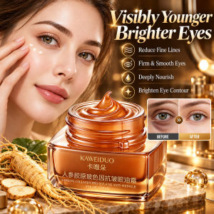 Ginseng Collagen Eye Cream Pro-Xylane Anti-Wrinkle Under-Eye Serum Hydrating Brightening Skincare Smooth Supple Eyes 20g Daily Use Eye Treatment