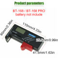 Alat Cek Baterai Battery Tester Baterai Battery Bt168/Bt168D AA AAA Jam Akik Layar Digital Dan Analog/Alat Cek Baterai Battery Tester Penguji Pengukur Kualitas Kapasitas Daya Baterai/Battery Capacity Checker Digital Analog Display. 