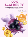 GLAM Collagen Acai Berry Extra Glutathione Beauty Drink Brighten Skin Antioxidant Nourish Brazil. 