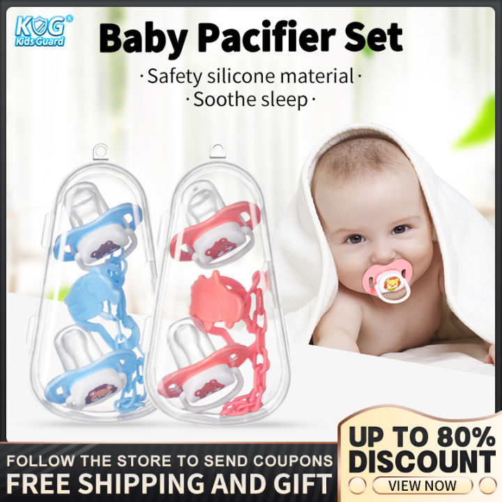 Pacifier For Baby Giving Newborn Pacifier To Sleep Kids Guard Baby