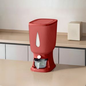 BW-C360 Dispenser Beras 10 KG Rice Dispenser Tempat Wadah Penyimpanan Beras Otomatis Rice Box 10 kg