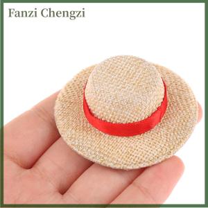 Fanzi 1Pc Doll House Doll Straw Hat Sun Cap For Doll Clothes Accessories DIY Decoration Toys