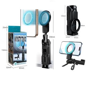 Đế giữ điện thoại từ tính cao cấp thiết kế gập gọn dễ mang theo - N52