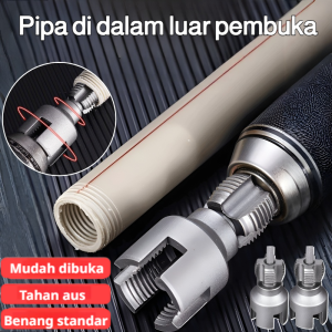 ⚡Set Mata Bor Ulir Internal Eksternal Presisi Tinggi/Alat Bor Ulir Presisi Terintegrasi Alat Pemotong Ulir All-in-One Untuk Logam Kayu PVC Tahan Lama Mudah Digunakan