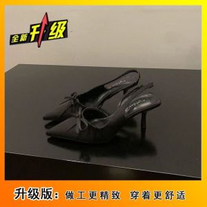 Free Shipping Stylish Pointed-Toe Purple Sandals Perfect With Skirts Featuring A Chic And Elegant Design With Thin Heels