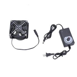 Energy Saving 80mm Exhaust Fan with Plug Double Ball Bearing Suitable for Air Ventilation in 3D Printing and DIY Project