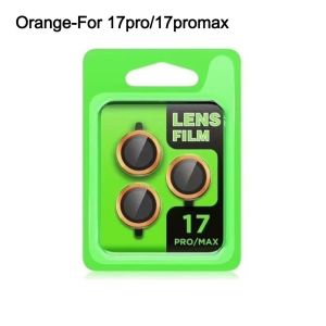 EQUITY Full Cover Lens Protector Metal Tempered Glass 3D Camera Lens Cover Anti-Scratch Camera Protector for iPhone 17Pro/17 Pro Max Phone Accessories