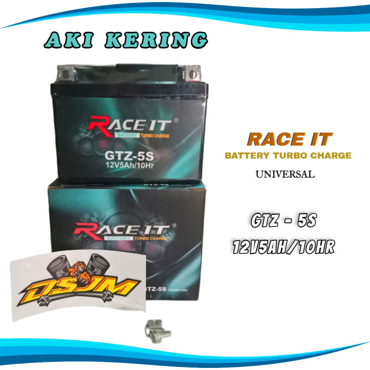 AKI MOTOR FULL KERING / ACCU AKI KERING GTZ-5S (12V-5AH) UNIVERSAL