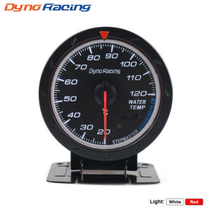 Dynoracing 60MM Car Water Temperature Gauge 20-120 Celsius With 30mm Water Temp Joint Pipe Sensor Adapter 1/8NPT