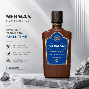 Dung Dịch Vệ Sinh Nam Nerman Lion Bartender - Chill Time 100g