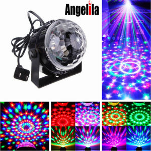 Angelila Musical Instruments Karaoke Lighting RGB LED Crystal Magic Ball Stage Effect Lights Lamp Party Disco Club DJ Bar Show