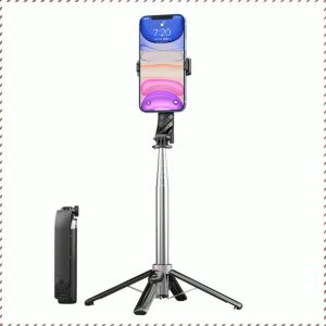 ที่วางโทรศัพท์มือถือ ถอดออกได้ สี่ขาตั้งกล้อง โครงกระดูกมังกร แสงที่อบอุ่น ไฟเสริม โลหะ แสงเย็น