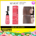 SEVICH Hair Straightener Cream Keratin Hair Straighten Comb 150ml Argan Oil Permanent Straightening Hair. 