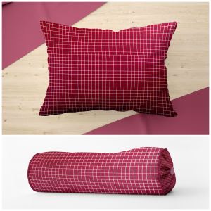 Sarung 1 SET bantal/guling katun motif minimalis LP