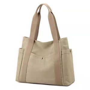 Canvas tote bags for women korean fashion shoulder bag large capacity student cross body bags commuting bag hand bag