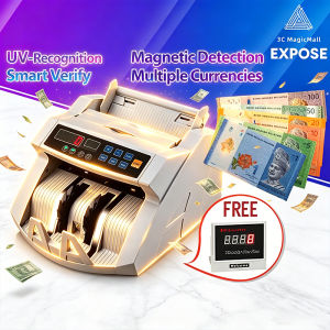 Geomaster Note Counter Money Counting Machine Bank Note Counter Value Counter Machine Mix Value Counter UV-3