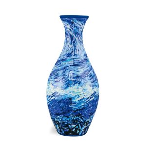 FEEZE Assembly Bottle 3D Puzzle Vase Building Block Arrange Flowers Curved Plastic Puzzle Birthday Gift DIY Toy Flower Vase Jigsaw Housewarming