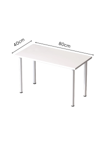 Rectangular Simple Modern Study Computer Office Household Table Writing Desk Foot Pad Adjustable Rainbow Culture