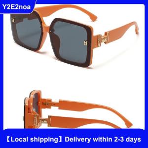 【Local shipping】 Anti-ultraviolet Square Womens Sunglasses Fashion Large Frame Driving Glasses UV400 Eyewears
