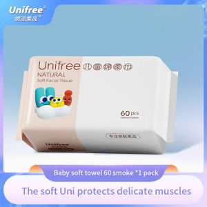 Unifree Disposable Face Tissue Baby Soft Cotton Tissues Cleansing Towel Remove Makeup 一次性洗脸巾儿童绵柔加厚抽取式擦脸小毛巾